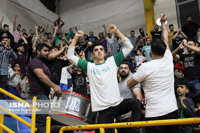 بازی پلیآف بسکتبال شهرداری گرگان و آویژه صنعت پارسا مشهد