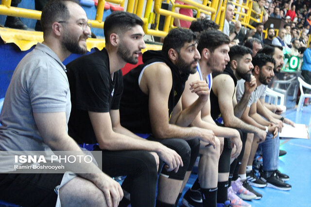 بازی پلیآف بسکتبال شهرداری گرگان و آویژه صنعت پارسا مشهد