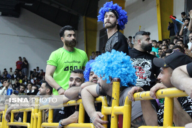 بازی پلیآف بسکتبال شهرداری گرگان و آویژه صنعت پارسا مشهد