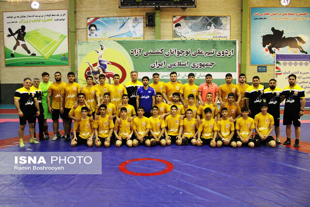 اردوی تیم ملی نوجوانان کشتی آزاد در گرگان