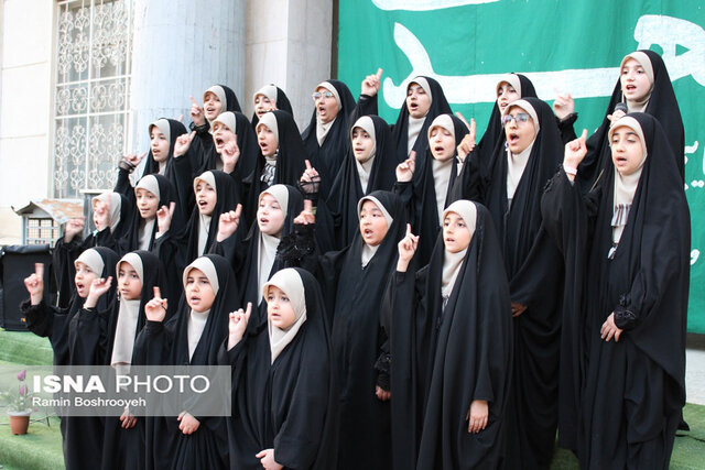 استقبال از جزء خوانی خیابانی قرآن کریم در گرگان