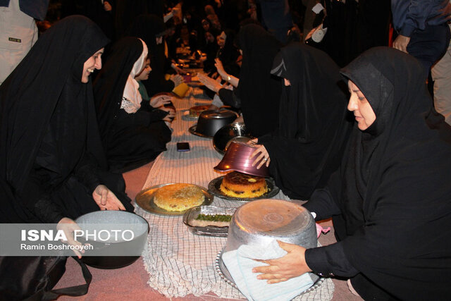 طبخ "مقلوبه" بانوان گرگان با طعم مقاومت فلسطین