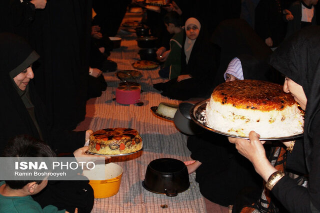 طبخ "مقلوبه" بانوان گرگان با طعم مقاومت فلسطین