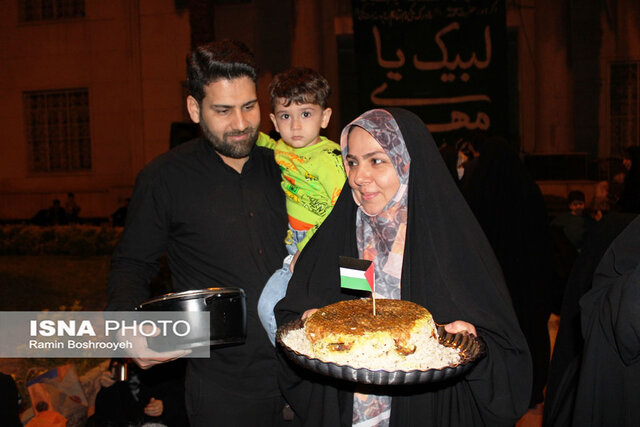 طبخ "مقلوبه" بانوان گرگان با طعم مقاومت فلسطین