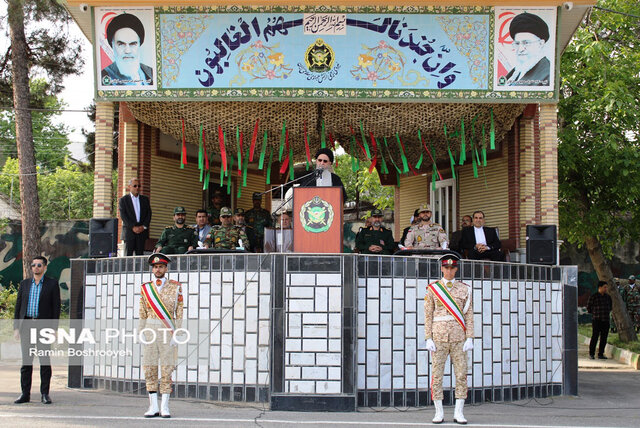 صبحگاه مشترک نیروهای مسلح - گرگان