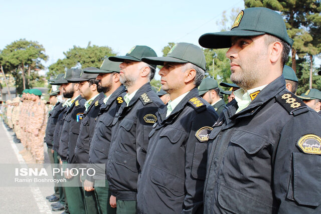 صبحگاه مشترک نیروهای مسلح - گرگان