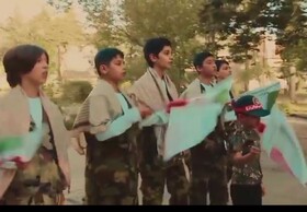 اجرای زیبای نماهنگ «سواران آسمانی» توسط نوجوانان گلستانی