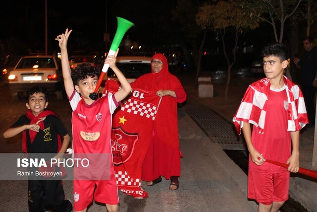 جشن قهرمانی پرسپولیس - گرگان