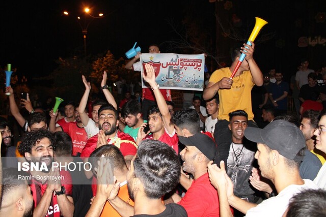 جشن قهرمانی پرسپولیس - گرگان