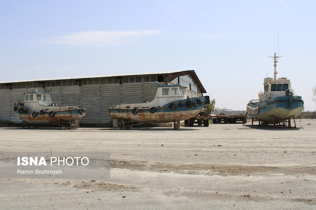 لایروبی بندر تاریخی ترکمن