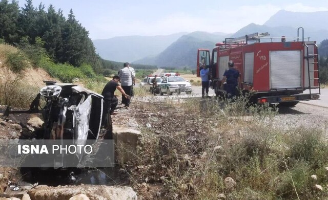 دو سانحه جادهای در گلستان با ۷ نفر مصدوم