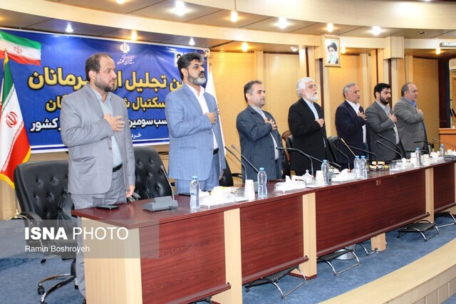 بدرقه تیم بسکتبال شهرداری گرگان توسط استاندار و مسئولان گلستان