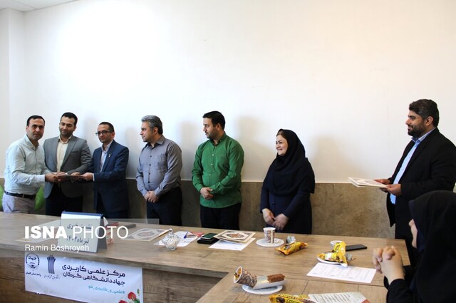 نشست خبری رئیس مرکز آموزش علمی کاربردی جهاددانشگاهی گرگان