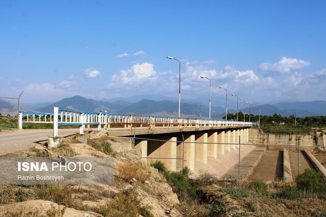 گلوی تشنه سد گلستان به روایت تصویر