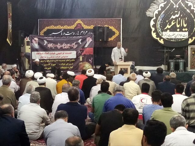 گلستان مهیای عزای حسینی/ زیر پرچمش یک خانوادهایم