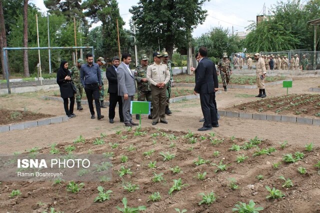 افتتاح مزرعه گیاهان دارویی ارتش در گرگان