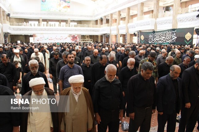 نماز جمعه گرگان در ظهر عاشورا به روایت تصویر