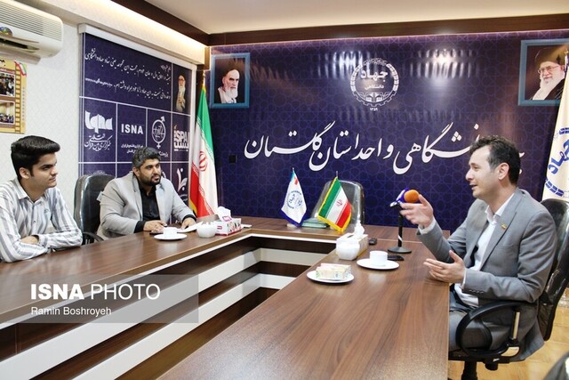 بازدید فرماندار مراوهتپه از دفتر خبرگزاری ایسنا گلستان