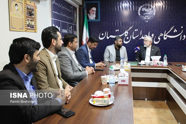 بازدید استاندار گلستان از دفتر ایسنا