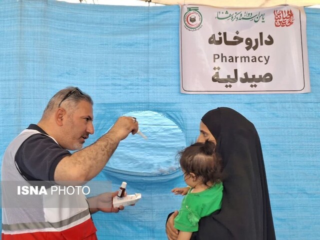 مراجعه ۱۲ هزار زائر به هلال احمر گلستان در مسیر نجف به کربلا