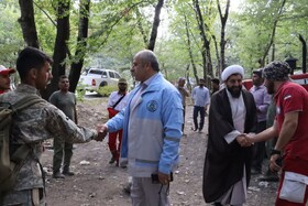 مهار آتش‌سوزی در پارک ملی گلستان