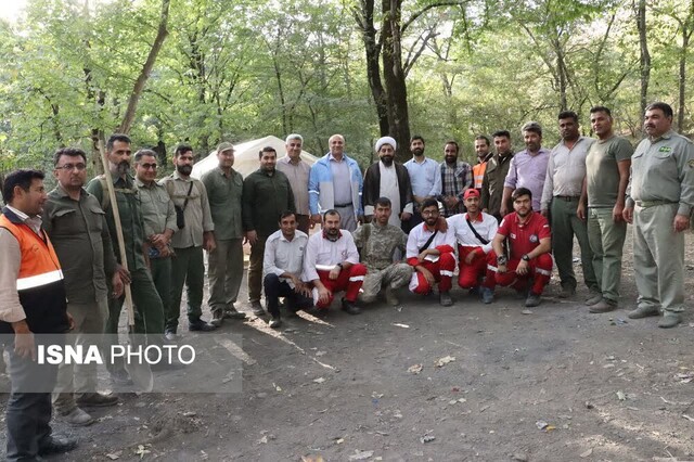 مهار آتشسوزی در پارک ملی گلستان