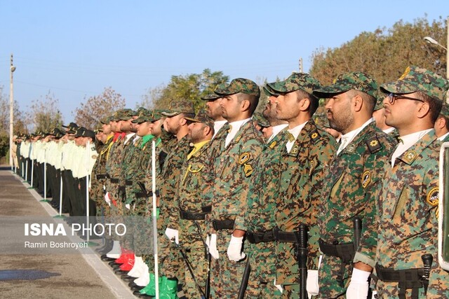 مراسم صبحگاه مشترک نیروهای مسلح استان قزوین برگزار شد