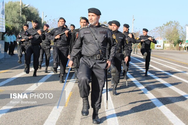 رژه نیروهای مسلح - گرگان