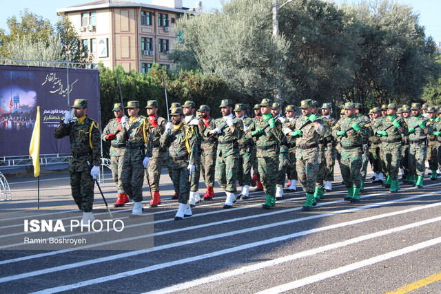 رژه نیروهای مسلح - گرگان