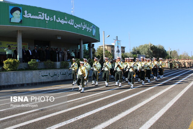 رژه نیروهای مسلح - گرگان