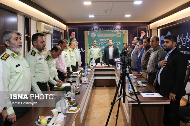 نشست تخصصی همکاری دانشگاهها و مراکز علمی گلستان با پلیس