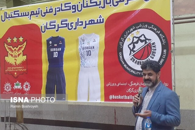مراسم معارفه تیم بسکتبال شهرداری گرگان/عزم جدی آسمانخراشها برای کسب سکوی آسیا
