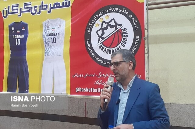 مراسم معارفه تیم بسکتبال شهرداری گرگان/عزم جدی آسمانخراشها برای کسب سکوی آسیا
