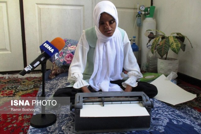 تلاوت نور با دستان کوچک فاطمه!/ روشندلی که چشمش به جمال قرآن روشن شد