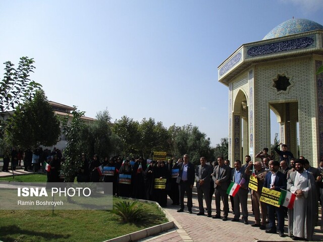 گلستان یکپارچه فلسطین شد/ خروش دارالمونین «گرگان» علیه رژیم جعلی