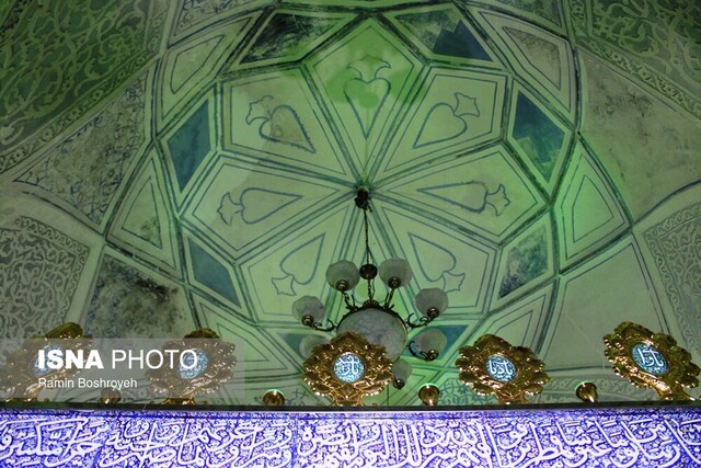 روستایی که با نور امامزادگان روشن است + عکس