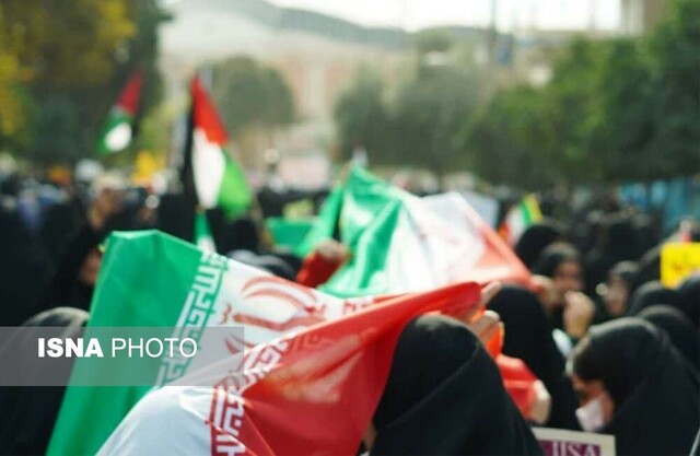 راهپیمایی ۱۳ آبان در گرگان