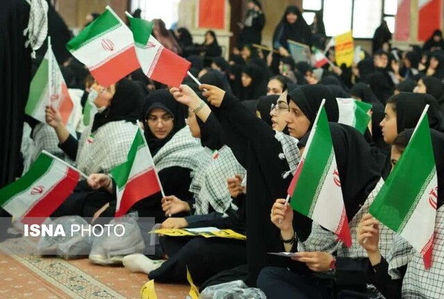 حضور پرشور گرگانیها در راهپیمایی ۱۳ آبان