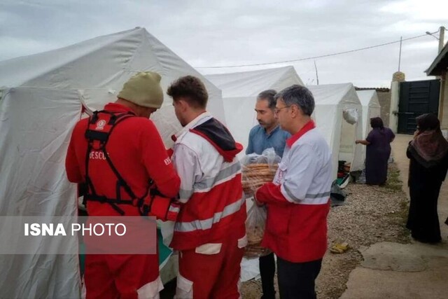 تدوام امدادرسانی به سیل زدگان شرق گلستان + عکس