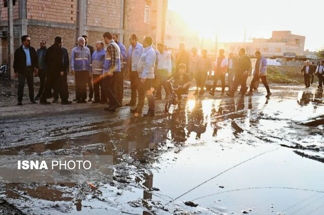 بازدید رئیس سازمان مدیریت بحران کشور از مناطق سیل زده شرق گلستان