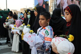 راهپیمایی مردم گرگان در حمایت از کودکان و زنان مظلوم غزه