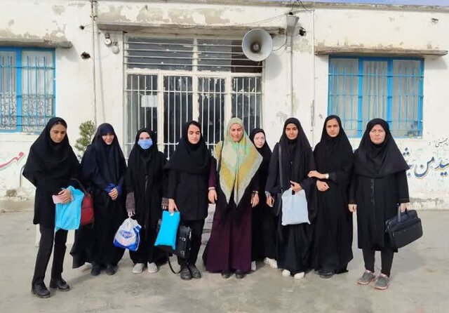 اجرای پویش ملی «لبخند ایران» توسط دانشجویان گنبدکاووس