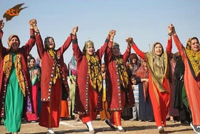 «آی ترک گون ترک» معتبرترین بازی محلی ترکمنهای گلستان