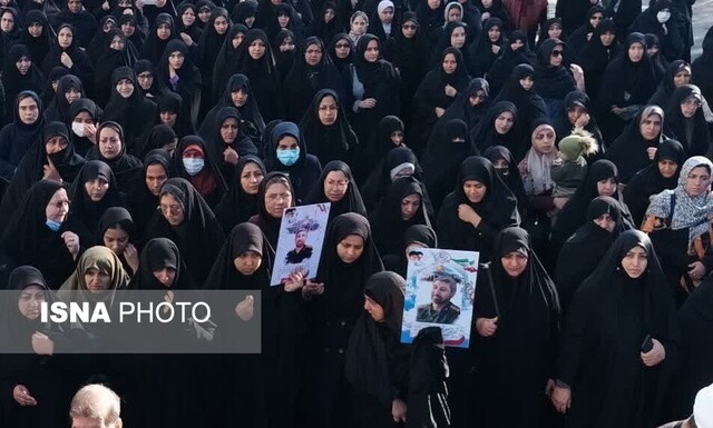 پیکر نخستین شهید مدافع حرم گلستان در گنبدکاووس آرام گرفت