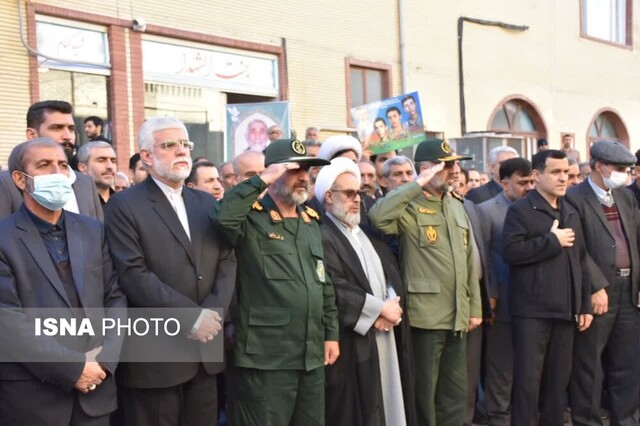 روحی که آرام گرفت و به فرزندان شهیدش پیوست