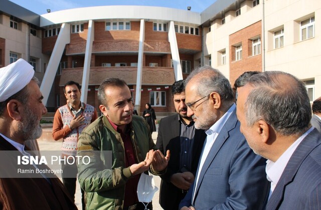 نشست پرسش و پاسخ معاون رئیس جمهور با دانشجویان دانشگاه گلستان