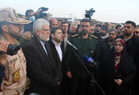 حضور سید ابراهیم رئیسی، رئیس جمهور در جزیره آشوراده در سفر استانی به استان گلستان