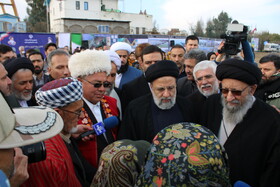 حضور سید ابراهیم رئیسی، رئیس جمهور در جزیره آشوراده در سفر استانی به استان گلستان