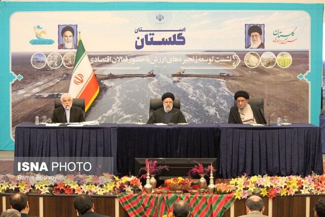 رئیس جمهور گرکان را به مقصد تهران ترک کرد
