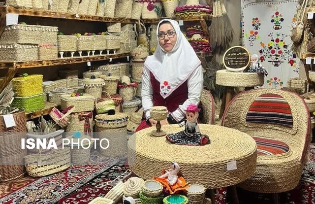 احیای هنر اصیل حصیربافی توسط بانوی کارآفرین گلستانی/ هنری که جان گرفت احیای هنر اصیل حصیربافی توسط بانوی کارآفرین گلستانی/ هنری که جان گرفت